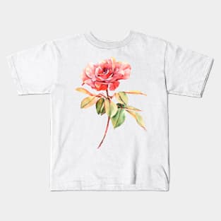 CARNATION RED FLOWERS SPRING BLOOMS LOVE FAMILY MOTHERS DAY Kids T-Shirt
